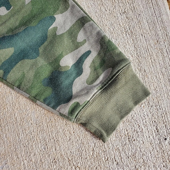 Old Navy Women's Green Camo Joggers Size Small Tall - Picture 9 of 15